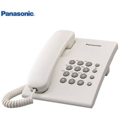 Telefon Fix Panasonic KX-TS500RMW alb