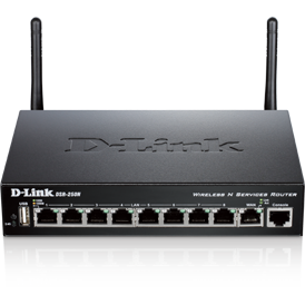 Router Wireless D-Link Gigabit DSR-250N