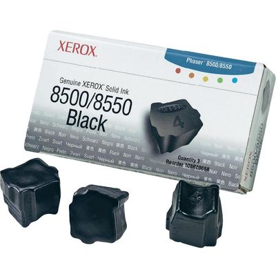 Cartus Imprimanta CERNEALA SOLIDA BLACK 3 STICKS 108R00668 3K ORIGINAL XEROX PHASER 8500