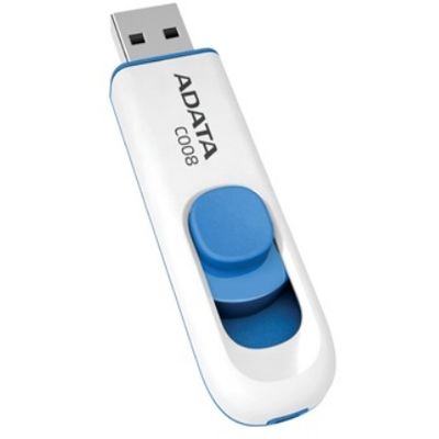 Memorie USB ADATA Classic C008 8GB alb/albastru