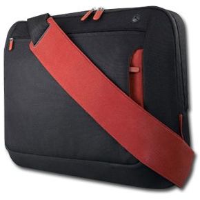 Belkin Geanta notebook 17 inch Messenger Bag Jet/Cabernet