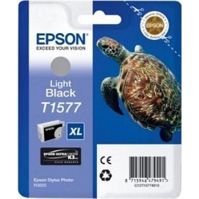 Cartus Imprimanta Epson LIGHT BLACK C13T15774010 25,9ML ORIGINAL STYLUS PHOTO R3000