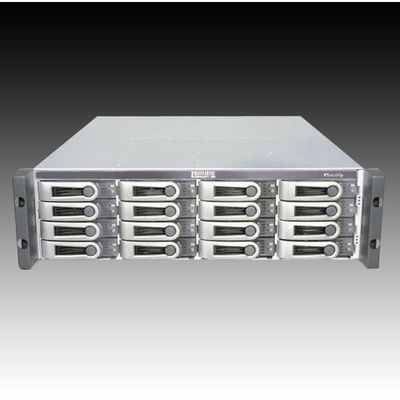 Print Server Promise NAS VTrak E610f (supported 16 HDD, Fibre Channel, Serial, LAN, Power Supplyhot-plug / redundant, 3U Rack-mount, SAS/SATA II, Level 0, 1, 10, 5, 50, 6, 1E, 60)