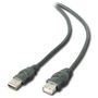 Cablu BELKIN USB 2.0 Cable (USB Type A 4-pin (Male)USB (Female), 2.0, 3m, Black)