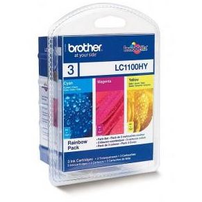 Cartus Imprimanta Brother LC1100 High Yield Rainbow Pack