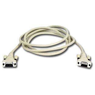 Cablu BELKIN VGA Cable (D-Sub 15 pin (DB-15) (Male)D-sub 15-pin (Female) Shielded, Gold Plated Connectors, 3m) White