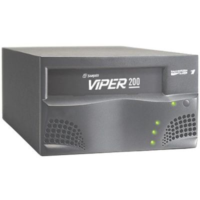 Print Server QUANTUM CERTANCE Viper 200 Bundled Solution (LTO Ultrium 100GB Ultra2 SCSI Wide, Internal, Black)