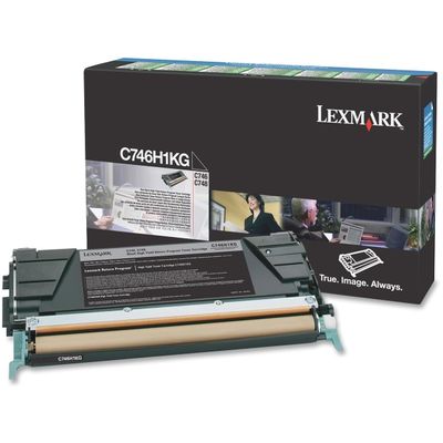 Toner imprimanta Lexmark C746H1KG Black Return
