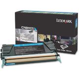 Toner imprimanta Lexmark RETURN CYAN C748H1CG 10K ORIGINAL C748DE