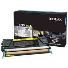 Toner imprimanta Lexmark YELLOW X746A2YG 7K ORIGINAL X746DE