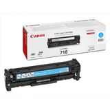 Toner imprimanta Canon CYAN CRG-718C 2,9K ORIGINAL LBP 7200CDN