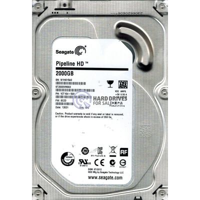 Hard Disk Seagate Video 3.5 HDD 2TB 5900RPM 64MB SATA-III