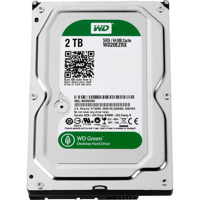 Hard Disk Green 2TB SATA-III IntelliPower 64MB WD20EZRX