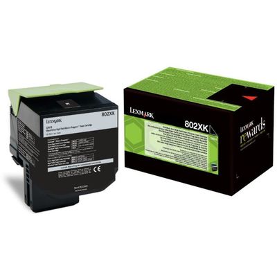 Toner imprimanta Lexmark BLACK RETURN NR.802XK 80C2XK0 8K ORIGINAL CX510DE