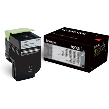 Toner imprimanta Lexmark BLACK NR.800S1 80C0S10 2,5K ORIGINAL CX310N