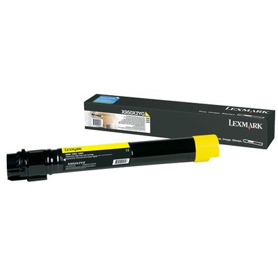 Toner imprimanta Lexmark X950X2YG Yellow