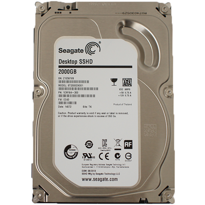 Hard Disk Seagate Desktop SSHD 2TB 7200RPM 64MB SATA-III