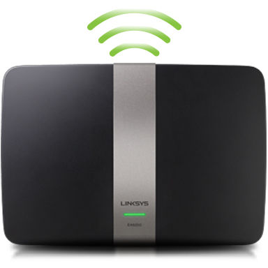 Router Wireless Linksys Gigabit EA6200 Smart Wi-Fi Router AC900