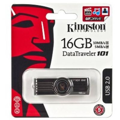 Memorie USB Kingston DataTraveler 101 G2 16GB negru