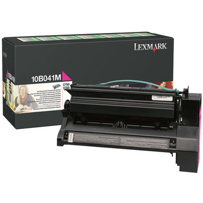 Toner imprimanta Lexmark Toner 10B041M Magenta
