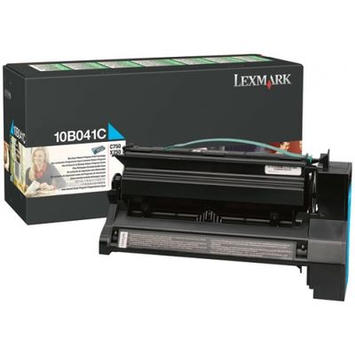 Toner imprimanta Lexmark Toner 10B041C Cyan