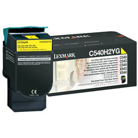 Toner imprimanta Lexmark YELLOW C540H2YG 2K ORIGINAL C540N