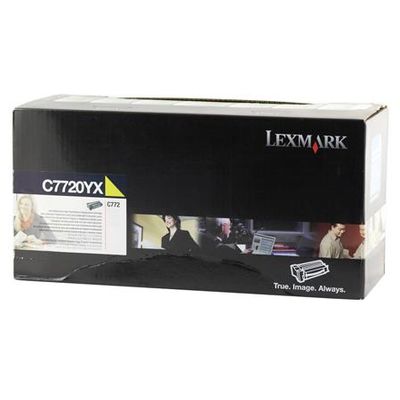 Toner imprimanta YELLOW RETURN C7720YX 15K ORIGINAL LEXMARK C772N