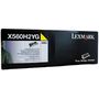 Toner imprimanta Lexmark YELLOW X560H2YG 10K ORIGINAL X560N