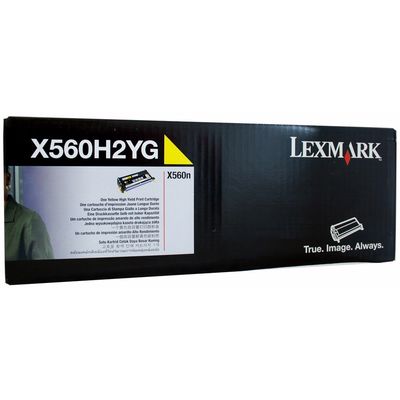 Toner imprimanta Lexmark YELLOW X560H2YG 10K ORIGINAL X560N