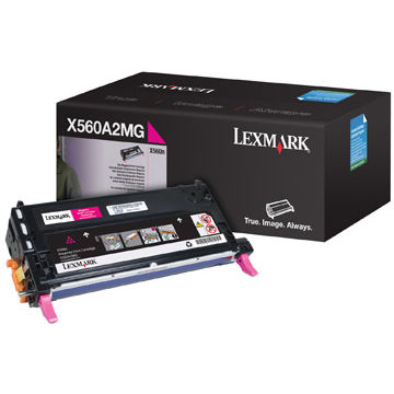 Toner imprimanta Lexmark MAGENTA X560A2MG 4K ORIGINAL X560N