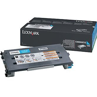 Toner imprimanta Lexmark CYAN C500H2CG 3K ORIGINAL C500N