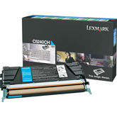 Toner imprimanta Lexmark CYAN RETURN C5240CH 5K ORIGINAL C524