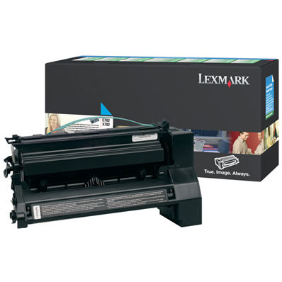 Toner imprimanta Lexmark CYAN RETURN C780H1CG 10K ORIGINAL C780N