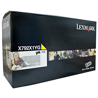 Toner imprimanta Lexmark RETURN YELLOW X792X1YG 20K ORIGINAL X792DE
