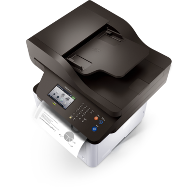 Imprimanta multifunctionala Samsung SL-M4075FX, laser, monocrom, format A4, fax, duplex