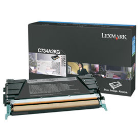 Toner imprimanta Lexmark BLACK C734A2KG 8K ORIGINAL C734N