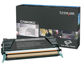 Toner imprimanta BLACK C736H2KG 12K ORIGINAL LEXMARK C736N