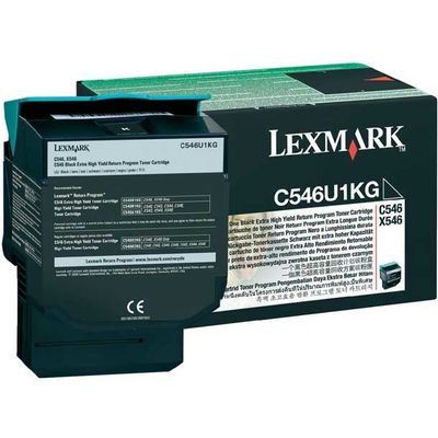 Toner imprimanta Lexmark RETURN C546U1KG 8K ORIGINAL C546DTN