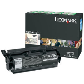 Toner imprimanta Lexmark RETURN X651A11E 7K ORIGINAL X651DE