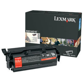 Toner imprimanta Lexmark X651A21E 7K ORIGINAL X651DE