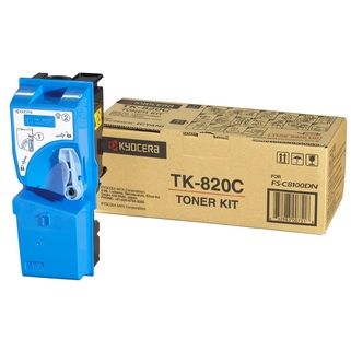 Toner imprimanta CYAN TK-820C 7K ORIGINAL KYOCERA FS-C8100DN