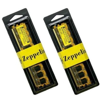 Memorie RAM ZEPPELIN 2GB DDR 400MHz CL3 Dual Channel Kit