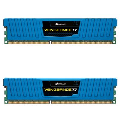 Memorie RAM Corsair Vengeance LP Blue 8GB DDR3 1600MHz CL9 Dual Channel Kit Rev. A