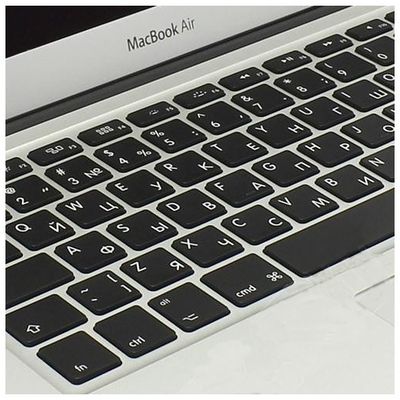 Laptop Apple 11.6 inch MacBook Air 11 Ivy Bridge i5 1.7GHz 4GB 64GB SSD Mac OS X Lion Russian layout