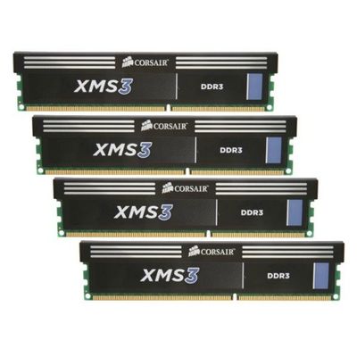 Memorie RAM Corsair XMS3 16GB DDR3 1600MHz CL9 Dual Channel Kit