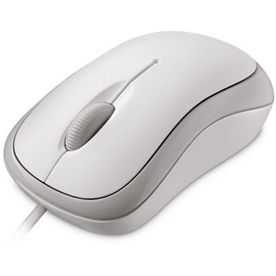 Mouse Microsoft Basic Optic White