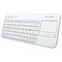 Tastatura LOGITECH Wireless Touch K400 White