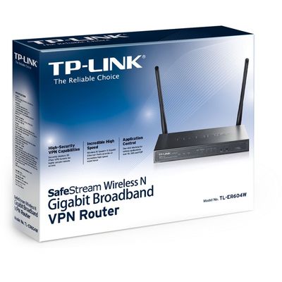 Router Wireless TP-Link Gigabit TL-ER604W SafeStream Wireless N VPN