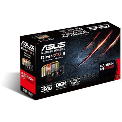 Placa Video Asus Radeon R9 280X DirectCU II 3GB DDR5 384-bit