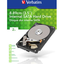 Hard Disk VERBATIM 3.5 Internal SATA-III 2TB 53165